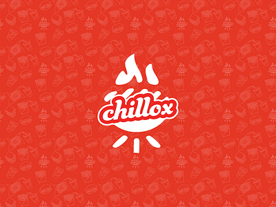 Chillox Logo burger cart chillolx dhaka food grill logo restaurant