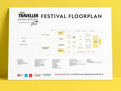 Festival Floorplan event festival floor plan map maps navigate navigation publishing