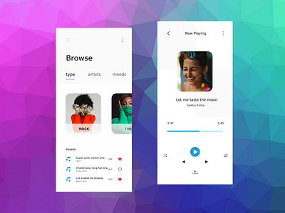 Music Player UI