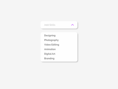 Dropdown Menu 😊 100daysofui adobexd dailyui design ui