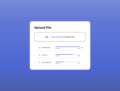 File Upload 100daysofui adobexd dailyui design ui