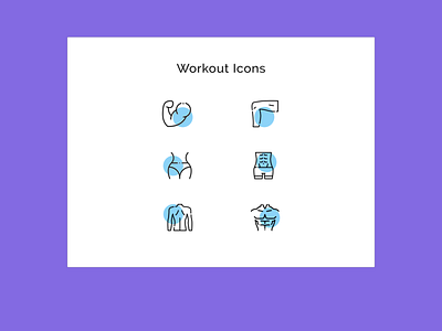 Workout Icon Sets