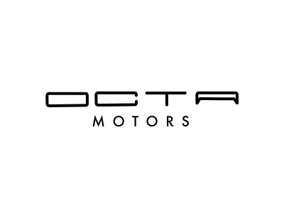 Logo - OCTA Motors (White Edition)