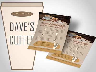 Coffee Shop Flyer shawflyerdesign design flyer