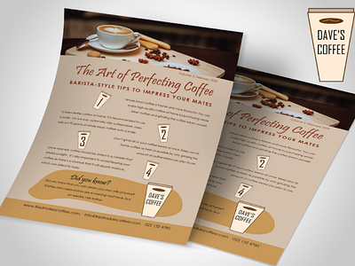 Coffee Shop Flyer 002