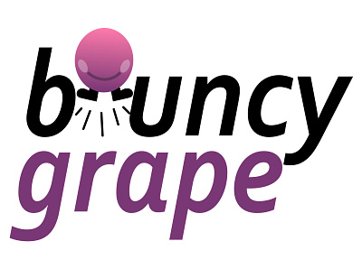 Logo Grape Juice animation design icon illustrator juice logo logo logo design logodesign logotype vector