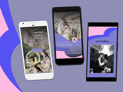 Wedding Invitations Digital app design digital invitations flutter mobile app responsive ui webdesign wedding wedding invitations
