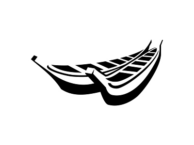 Logo for Anama Point Villas africa boats branding design fishing boats ghana logo logo mark minimalist tropical vector art