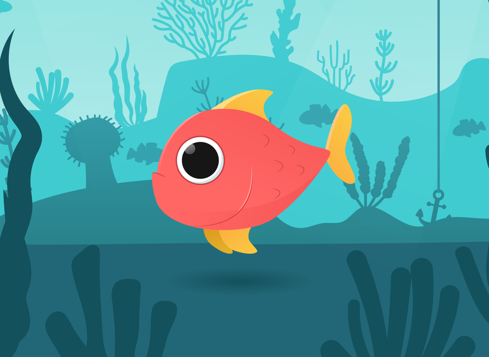 Fish by Di Scribble on Dribbble