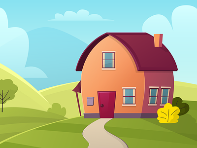 House Background by Di Scribble on Dribbble