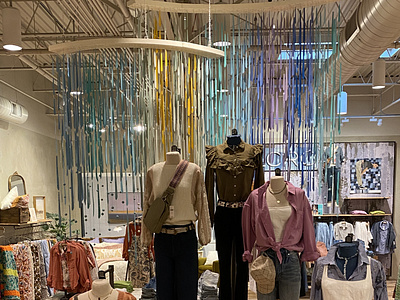 "Rain" Interior Summer 2022 Display Anthropologie