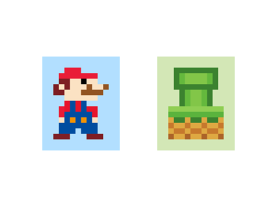 Mario Pixels