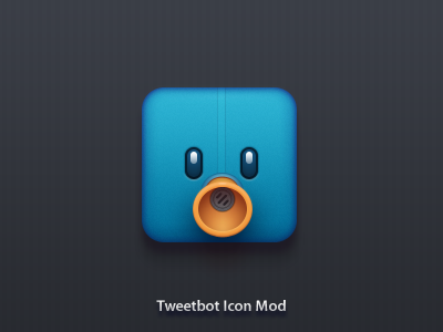Tweetbot Mod dribbble icon mod photoshop tweetbot vector