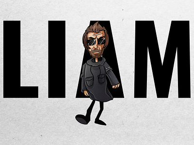 Liam Gallagher Caricature