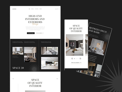 Interior Design Studio design web design
