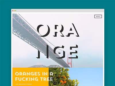 Oranges in a tree