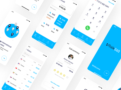 App for calls to any mobile or landline number app blue call contacts ios app landline number mobile mobile app design mobile apps mobile ui ux