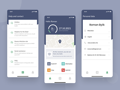 Redesign of mobile application