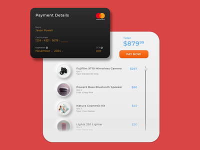 Credit Card Checkout #DailyUI 002 app design illustration minimal typography ui ux vector web website