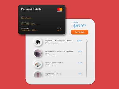 Credit Card Checkout #DailyUI 002