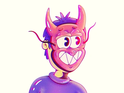 Devil Mask Startup Inferno 1930s cartoon cartoon character cartoon characters cartoon illustration cartoons character character design characterdesign devil hell illustration illustration art lowbrow lowbrow art lowbrowart mask procreate vector art vintage