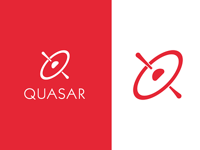 Quasar Logo branding design flat icon illustration illustrator logo logo design logodesign vector