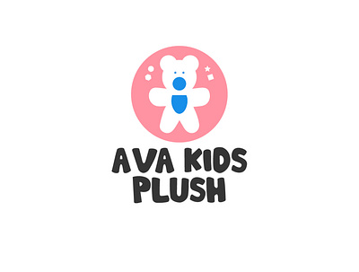 Ava Kids Plush branding design icon illustration illustrator logo logodesign vector