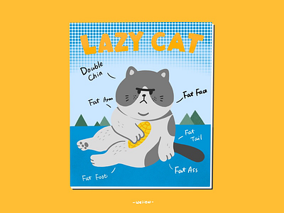 🐈 cat character illustration