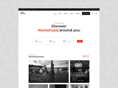 RoyalTickets - Events Booking WordPress Theme