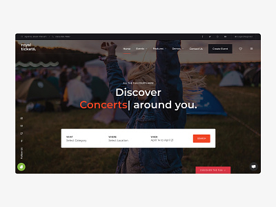 RoyalTickets - Events Booking WordPress Theme business concerts conferences directory event branding event website events festivals multivendor payfast paypal responsive stripe summits theater theme tickets website wordpress workshops