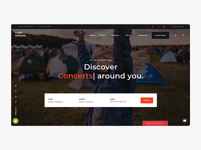 RoyalTickets - Events Booking WordPress Theme