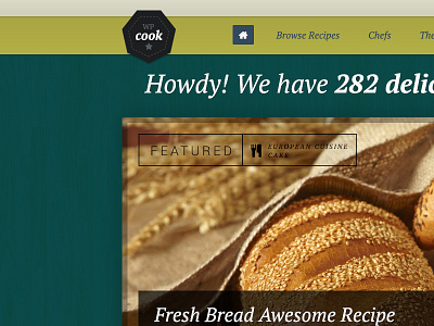 WPCook - Recipes and Cooking Responsive Theme