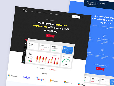 Saas Landing Page (RoyalStudio – Agency & Marketing Theme)