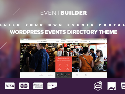 EventBuilder – WordPress Events Directory Theme