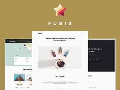 Fubix - Elegant Multi-Purpose WordPress Theme