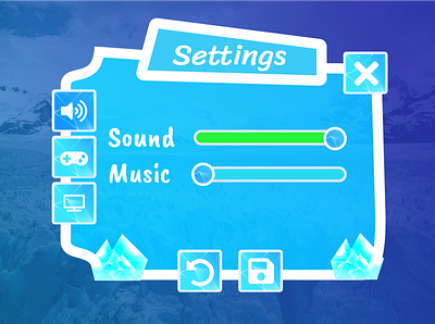 settings 007 dailyui game game art game design