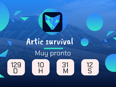 Coming Soon Page artic game