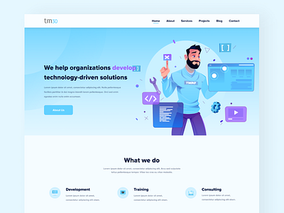 TM30 Landing Page