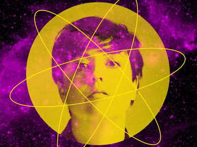Froche 2012 Poster ariane moffatt circle concert face froche la slague moffatt music ontario orbit outer purple space sudbury yellow