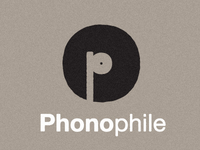 Phonophile logo p phonophile record turntable vinyl vinyl buff