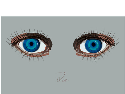 Eyes ai design explore eye illustration inspiration vector