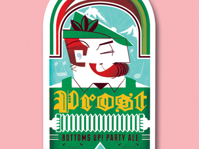 Cheers Prost Notecard