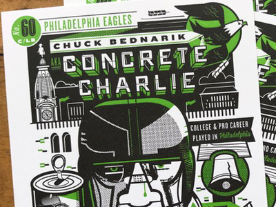 Concrete Charlie Letterpress Cards