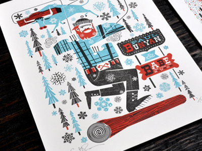 See Scotty Shop card series illustration letterpress online shop the heroes of folk