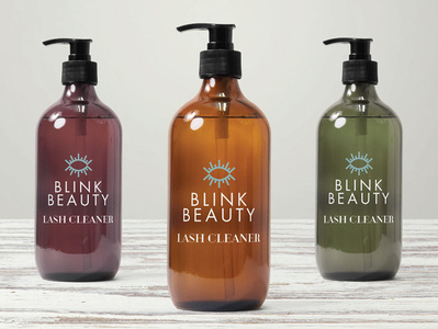 Blink Beauty Identity branding packaging print design visual identity