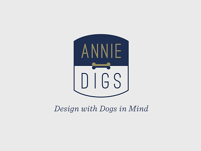 Annie Digs Identity branding logo print design visual identity website