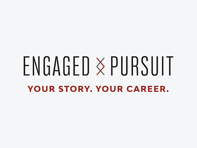 Engaged Pursuit Identity branding logo visual identity website