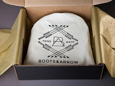 Boots & Arrow Packaging branding packaging print design visual identity