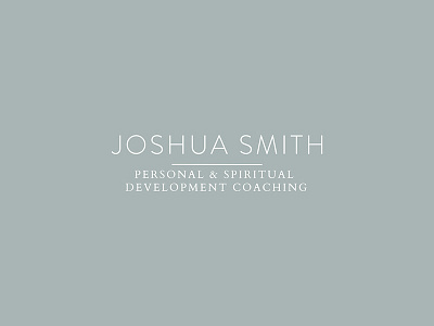 Joshua Smith Identity branding copywriting digital design logo print design visual identity website