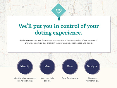 A Good First Date Identity digital design